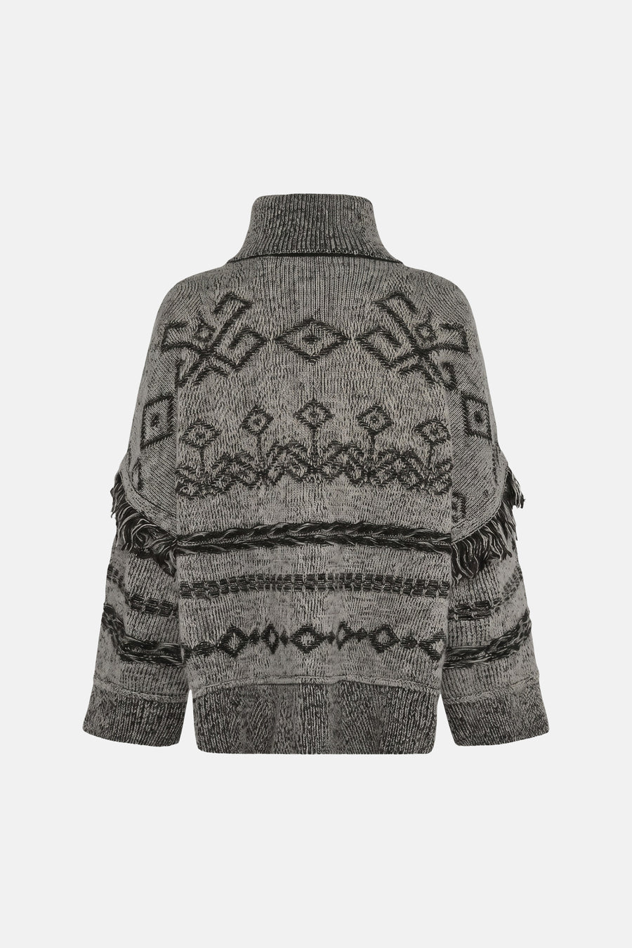 Pull col roulé gris - TOPSHOP