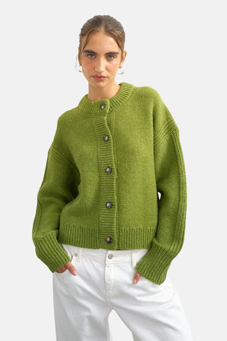 Cardigan - vert