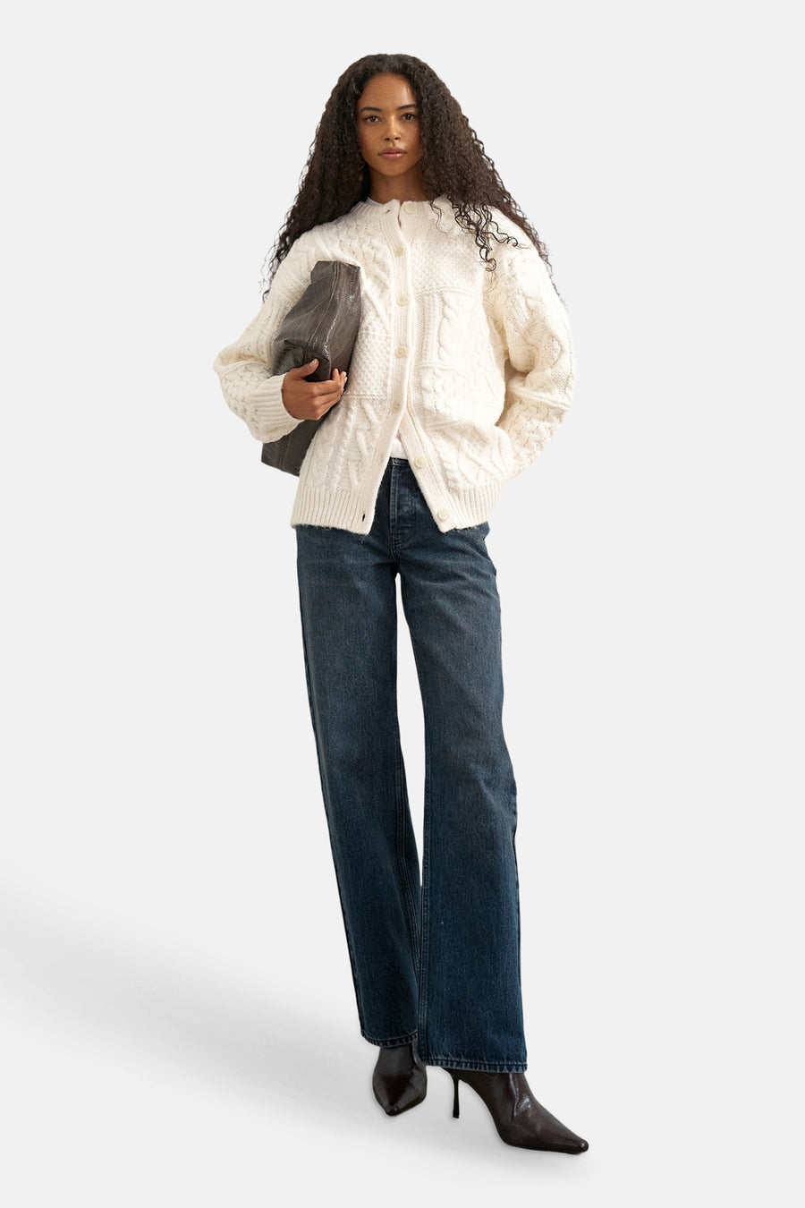 Cardigan Écru - TOPSHOP