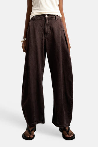 Jeans coloré - Brown Denim