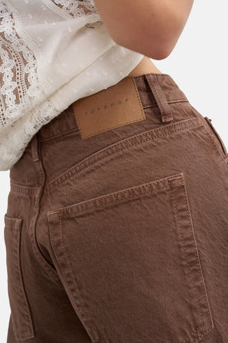 Jeans coloré - Brown Denim