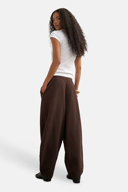 Pantalon de jogging - brun