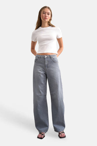 Jeans coupe spécial light grey denim - TOPSHOP