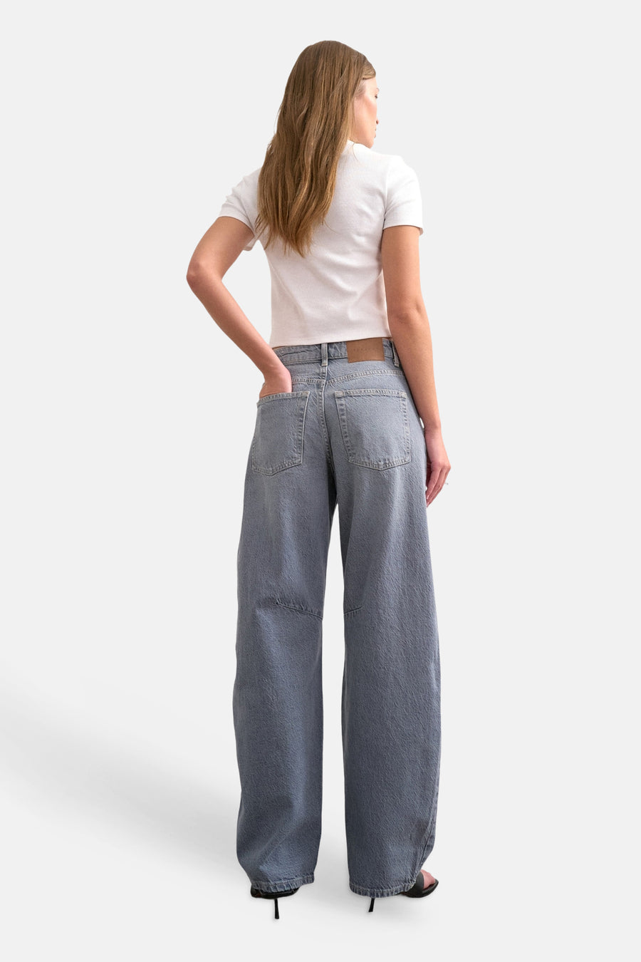 Jeans coupe spécial light grey denim - TOPSHOP