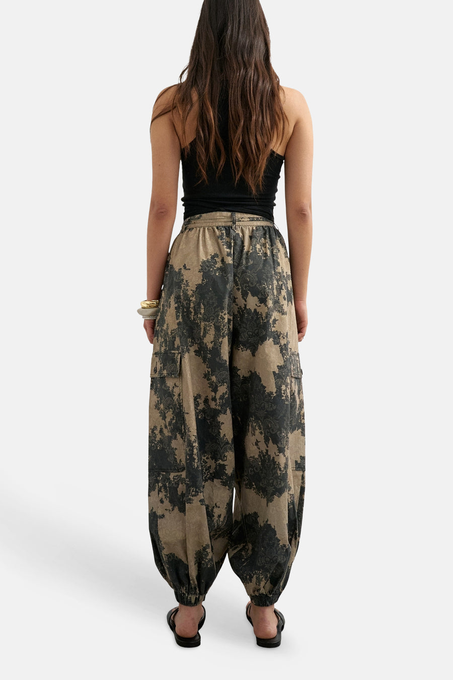 Pantalon cargo beige - TOPSHOP