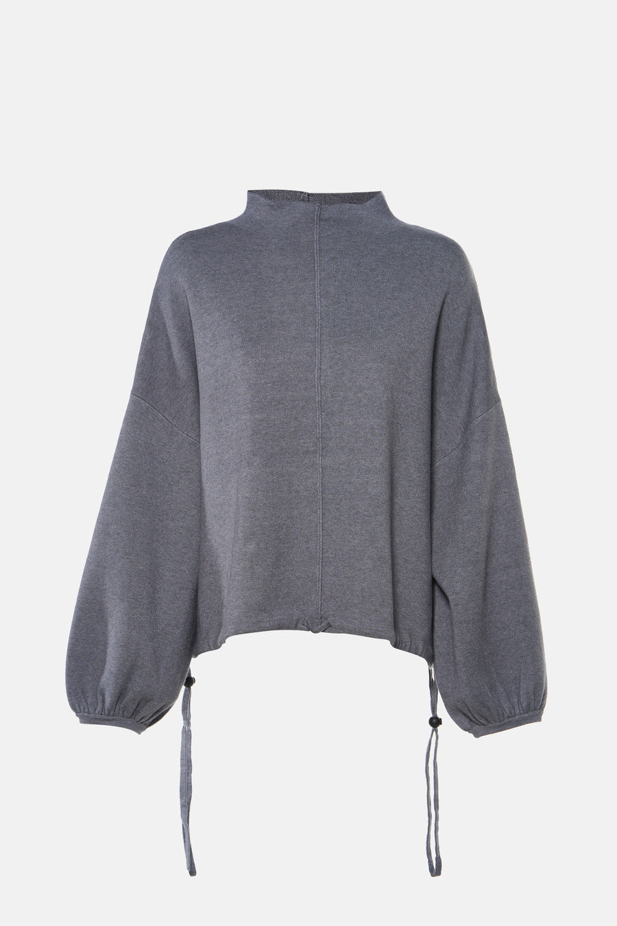 Pull col O - gris