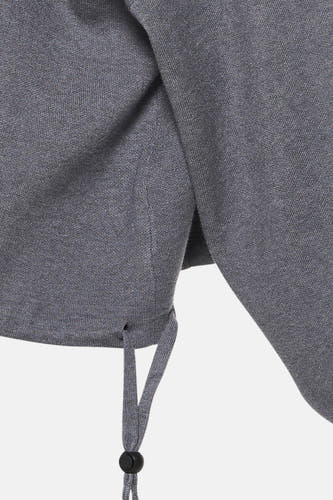 Pull col O - gris
