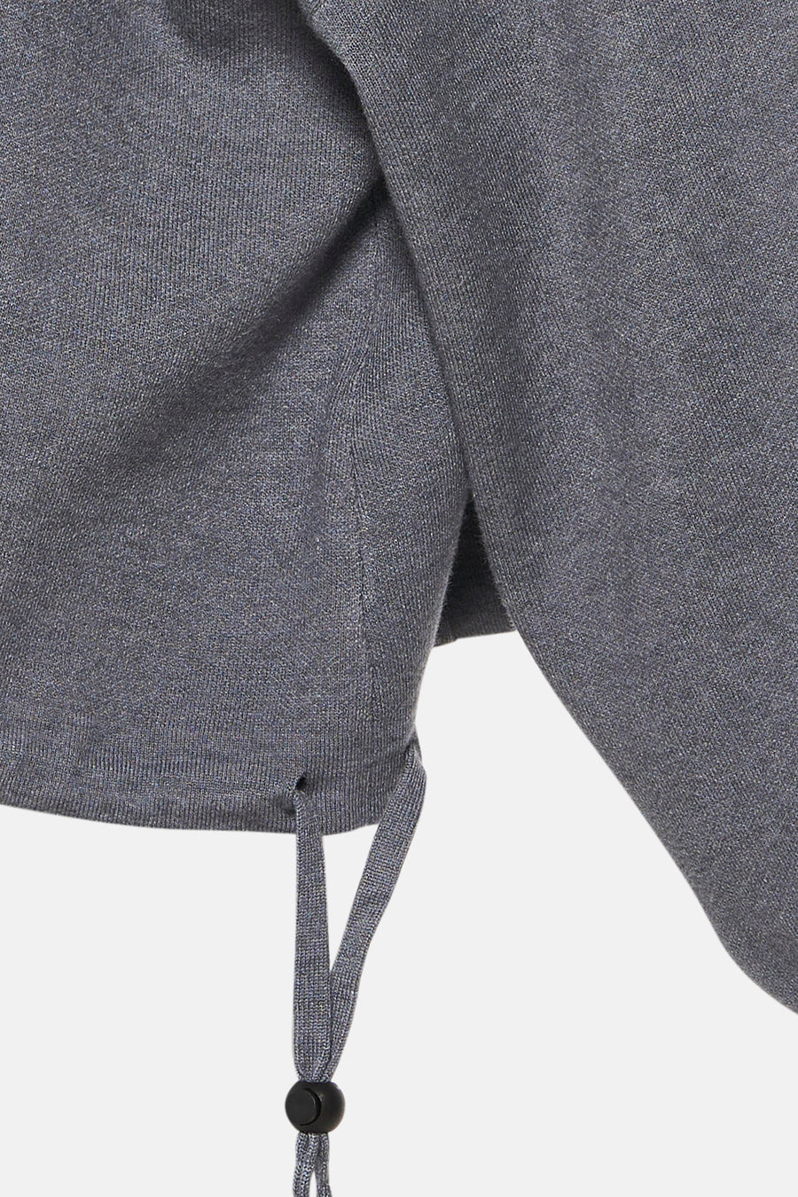 Pull col O - gris