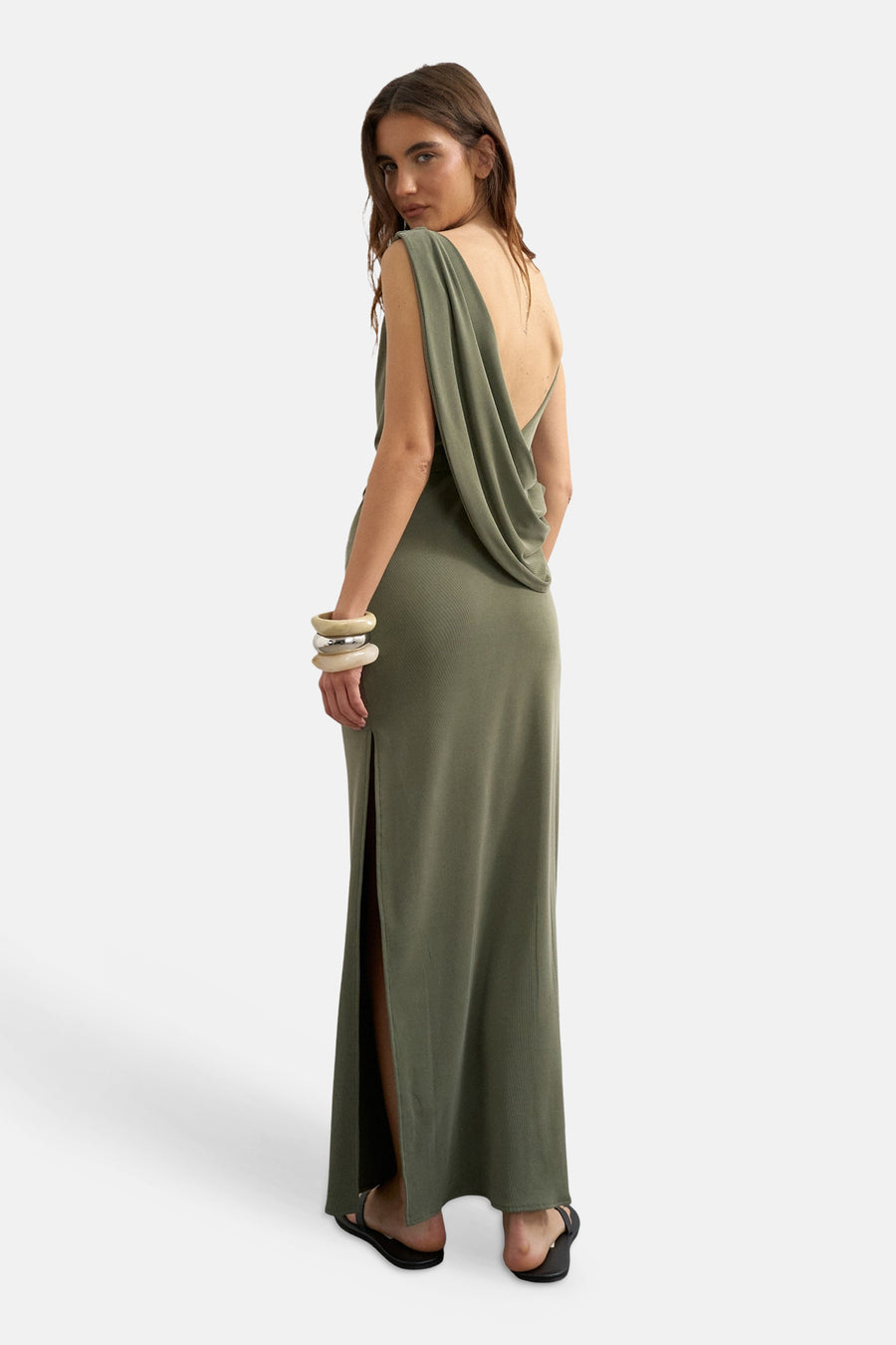 Robes sans manches vert - TOPSHOP