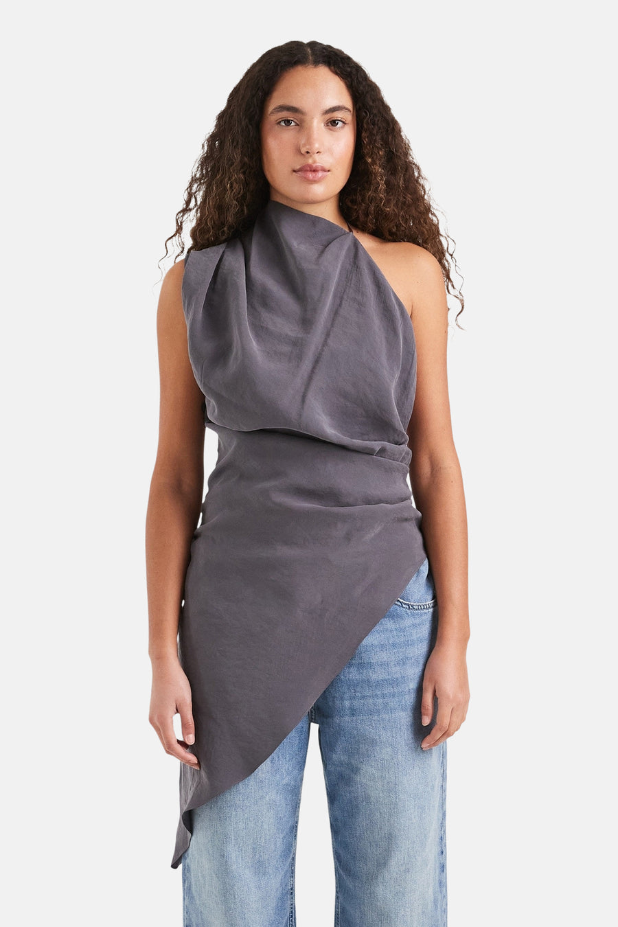 Blouse sans manches - Charcoal Gray