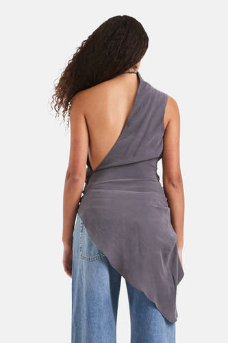 Blouse sans manches - Charcoal Gray