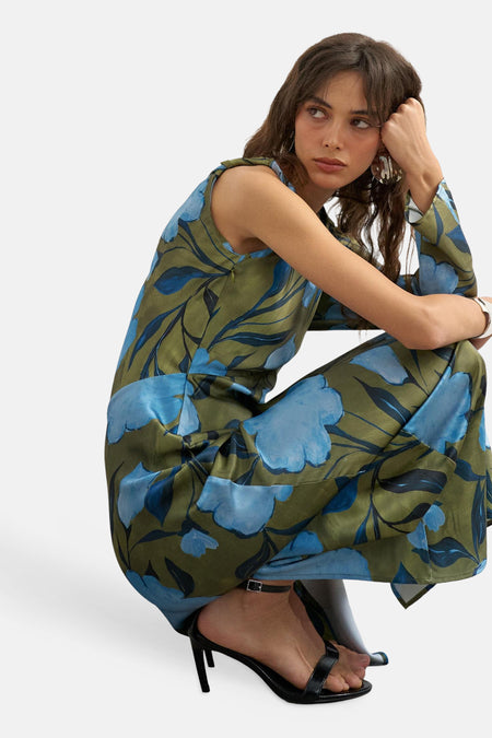 Robe à manches longues - Khaki