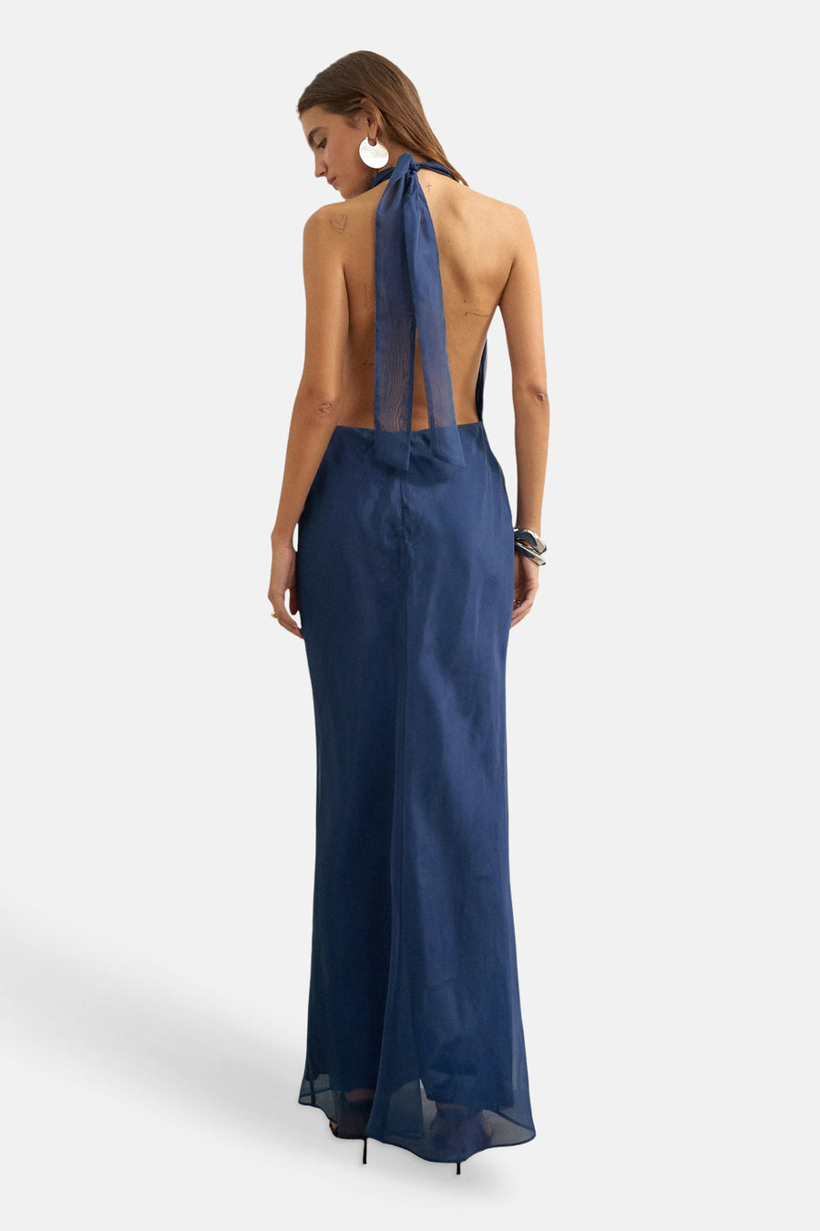 Robes sans manches bleu - TOPSHOP