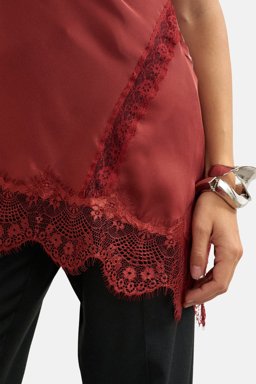 Chemisier (sans manches) rouge - TOPSHOP