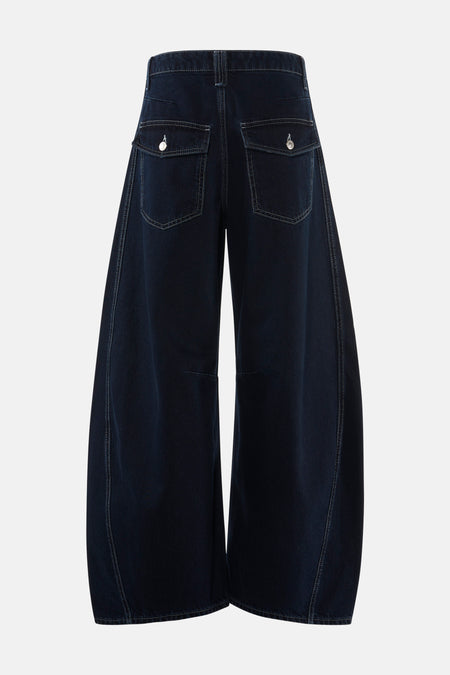Jeans coupe spécial dark blue denim - TOPSHOP