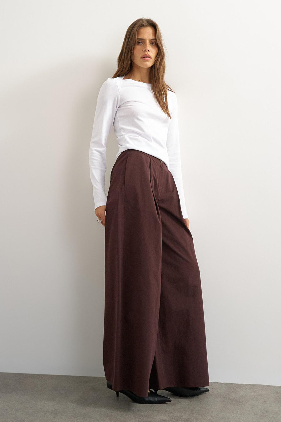 Pantalon - brun