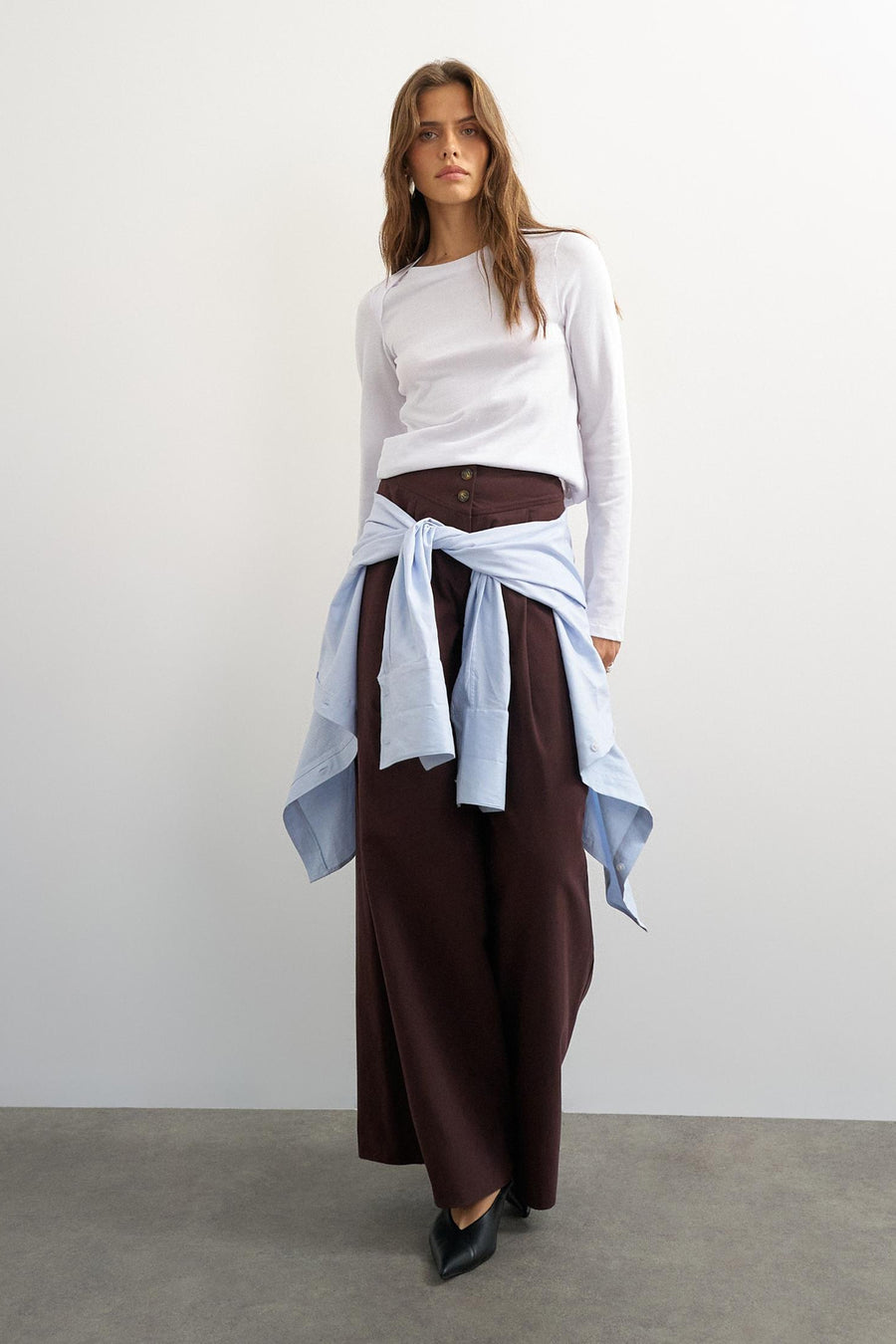 Pantalon - brun