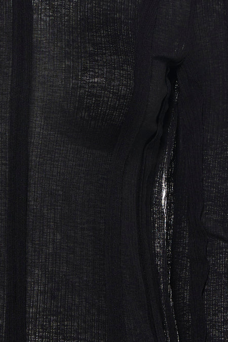T-shirt à manches longues - Noir