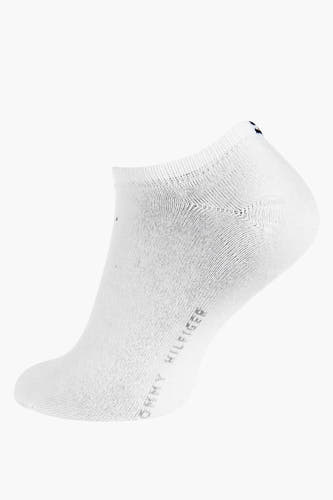 Chaussettes de sneakers blanches de TOMMY JEANS avec petit détail logo.