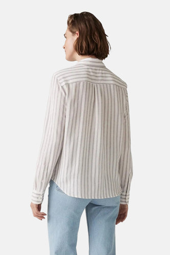 Chemise à manches longues - Blanc