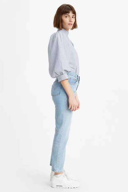 Straight jeans  - light blue denim
