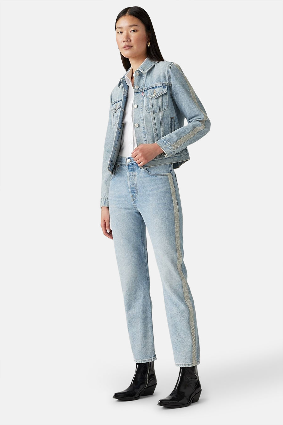 501 CROP - light blue denim - Levi's® - 2