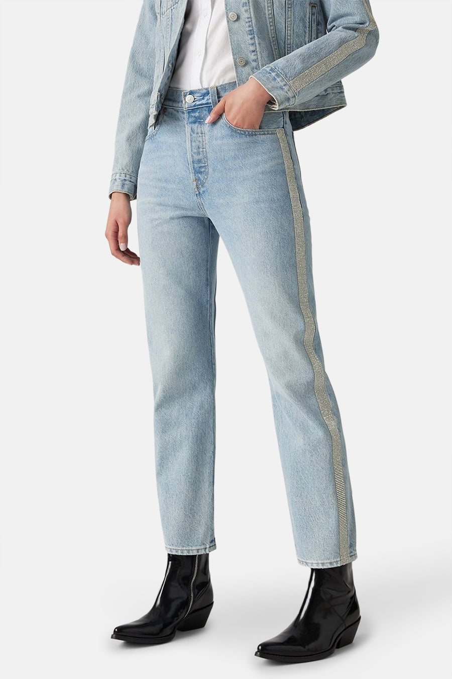 501 CROP - light blue denim - Levi's® - 1