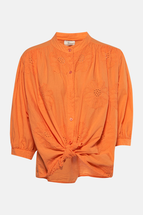 Chemisier (manches longues) Orange - Terra di Siena
