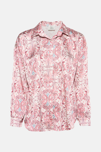 Chemisier (manches longues) Rose - Terra di Siena