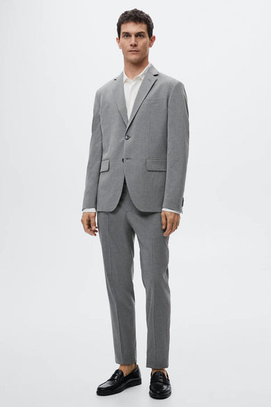Blazer Gris - Mango