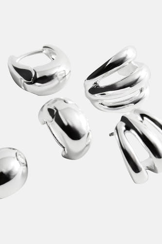 Boucles d'oreilles - argenté