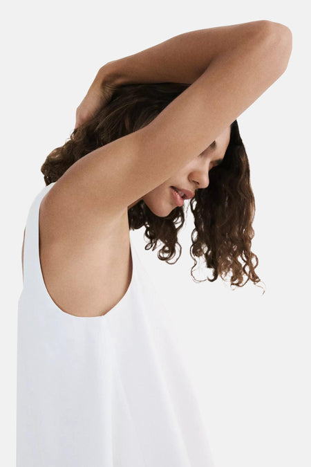 Robe sans manches - blanc