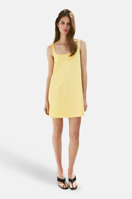 Robe sans manches - jaune