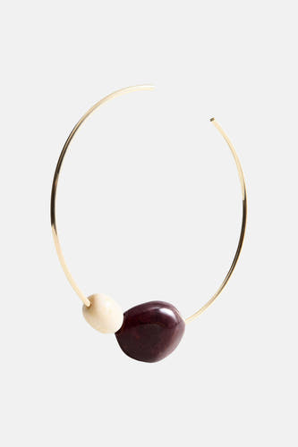 Collier (court) doré - MANGO
