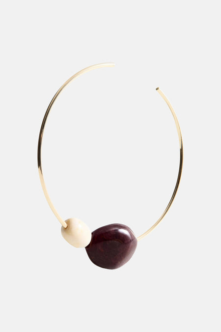 Collier (court) doré - MANGO