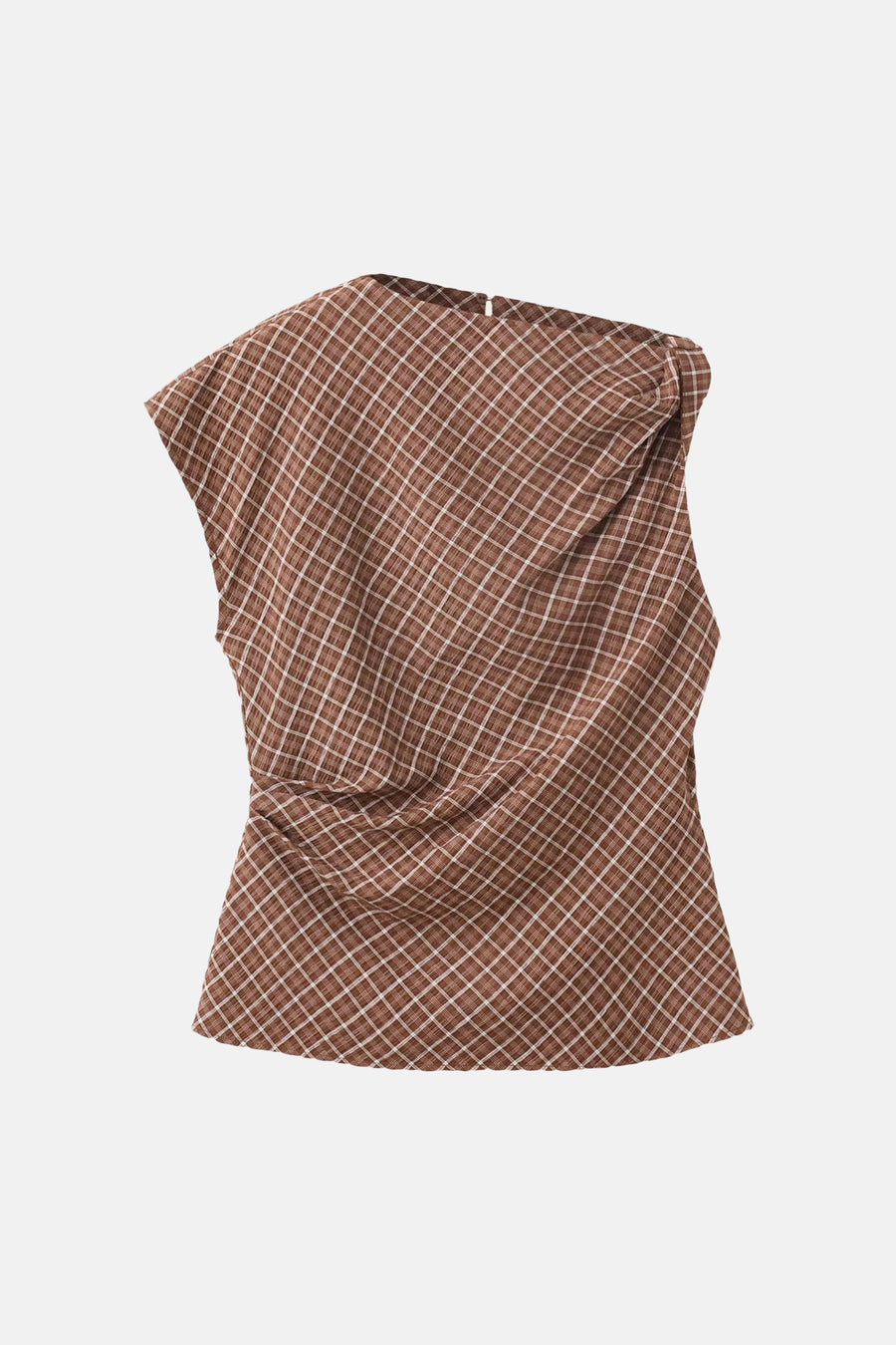 Blouse à manches longues - brun