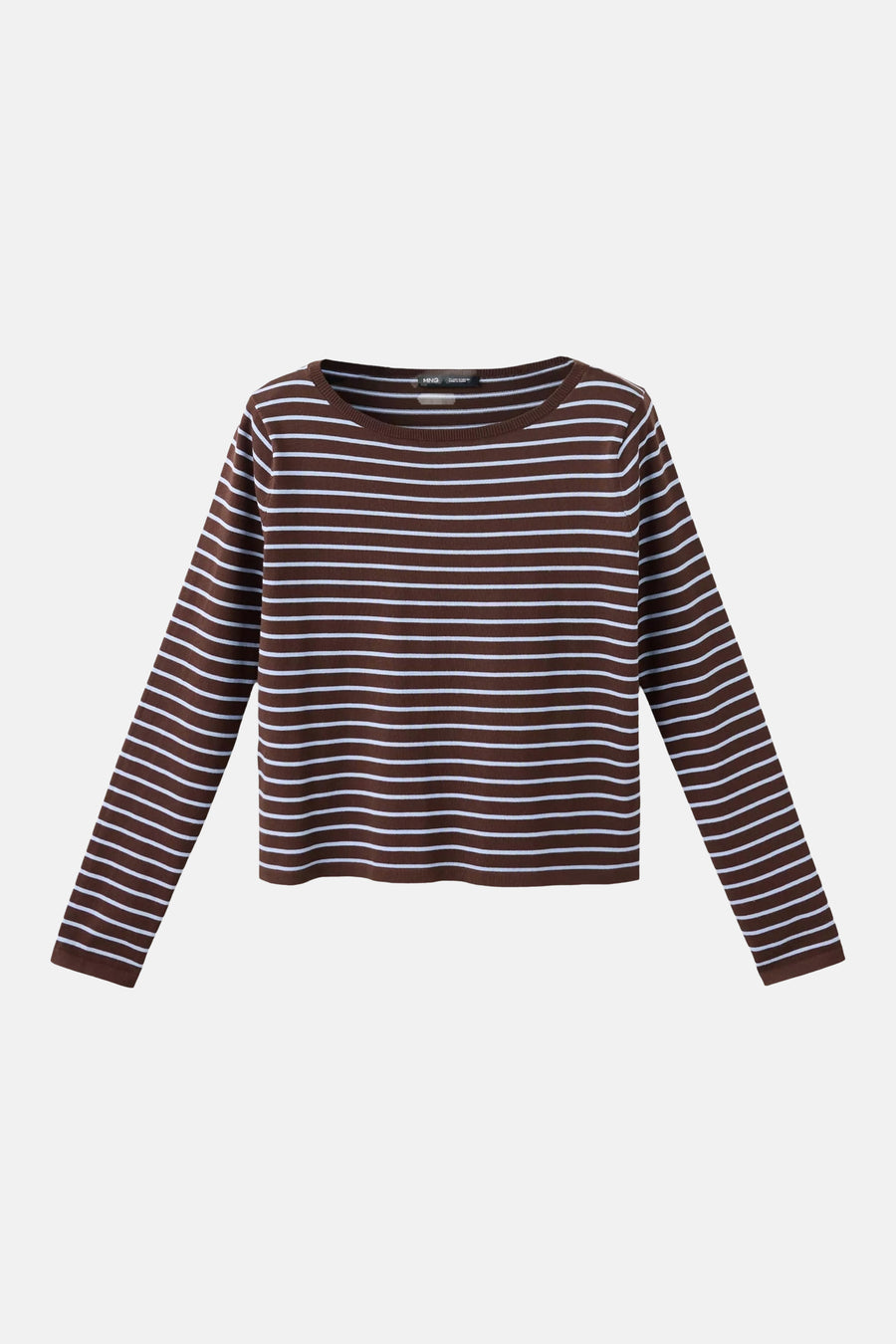 Pull col O - brun