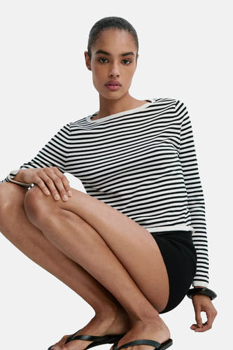 Pull col O - multicolore
