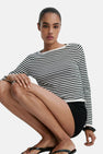 Pull col O - multicolore
