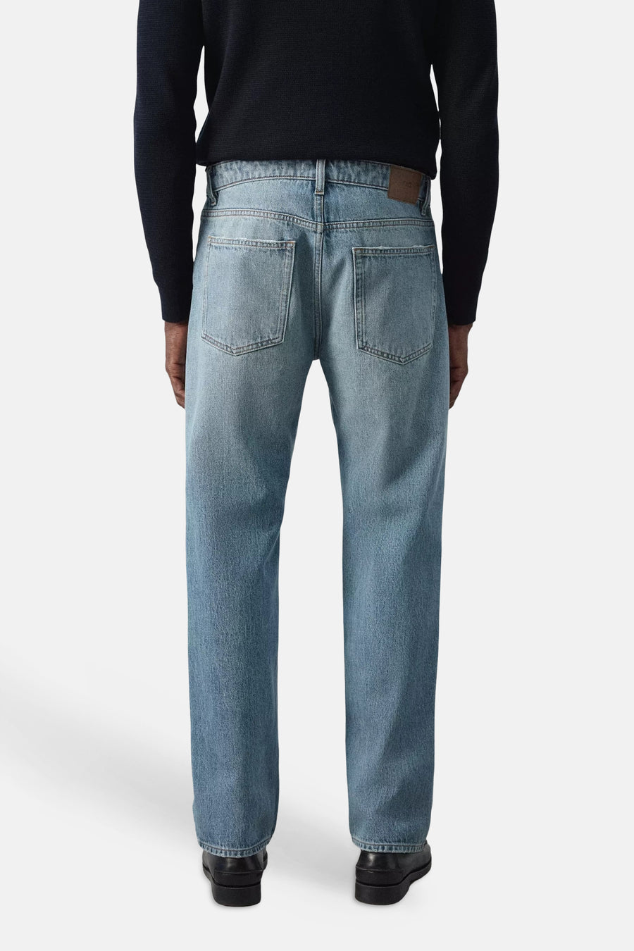 MOBY - mid blue denim