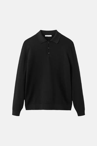 Pull col V - noir