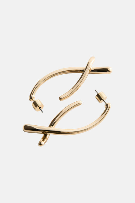 Boucle d'oreilles doré - MANGO