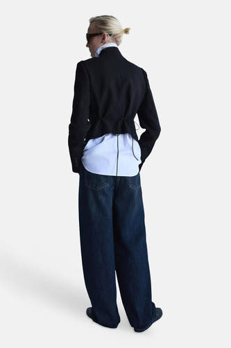 Jeans coupe spécial dark blue denim - MANGO
