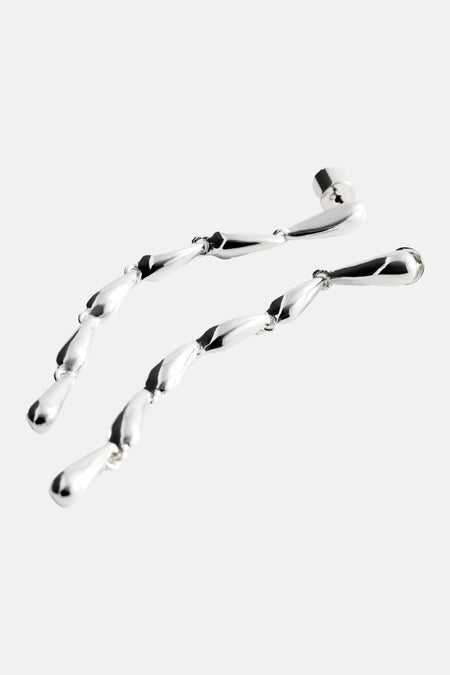Boucles d'oreilles - argenté