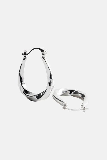 Boucles d'oreilles - argenté
