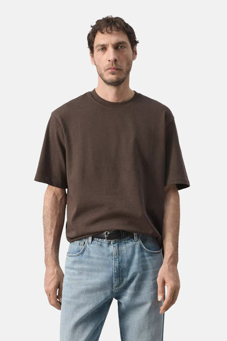 T-shirt - brun