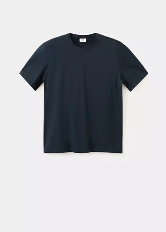 T-shirt (manches courtes) bleu - MANGO