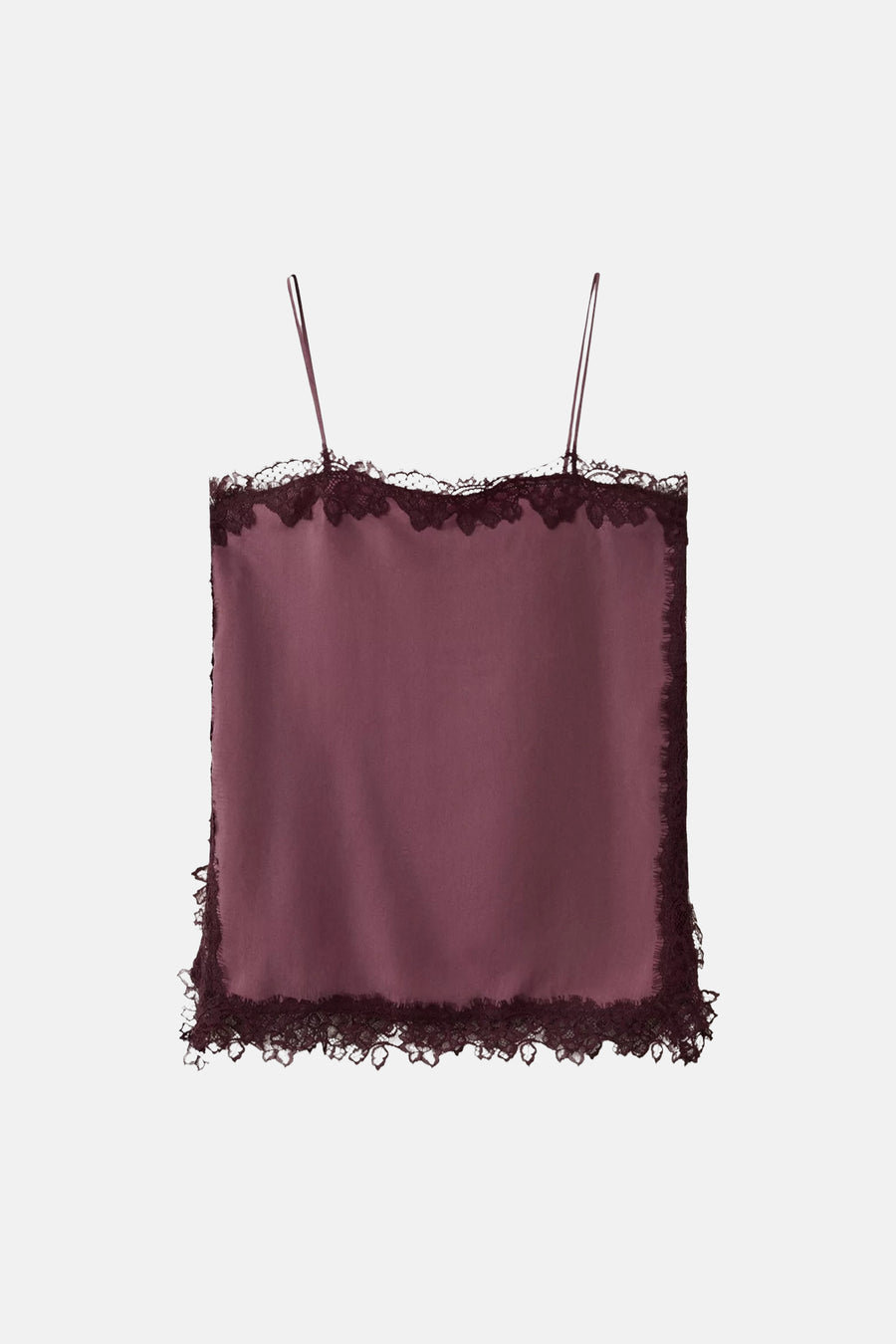 Blouse sans manches - bordeaux