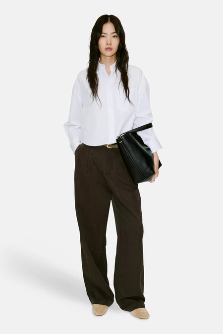 Chemise à manches courtes - blanc