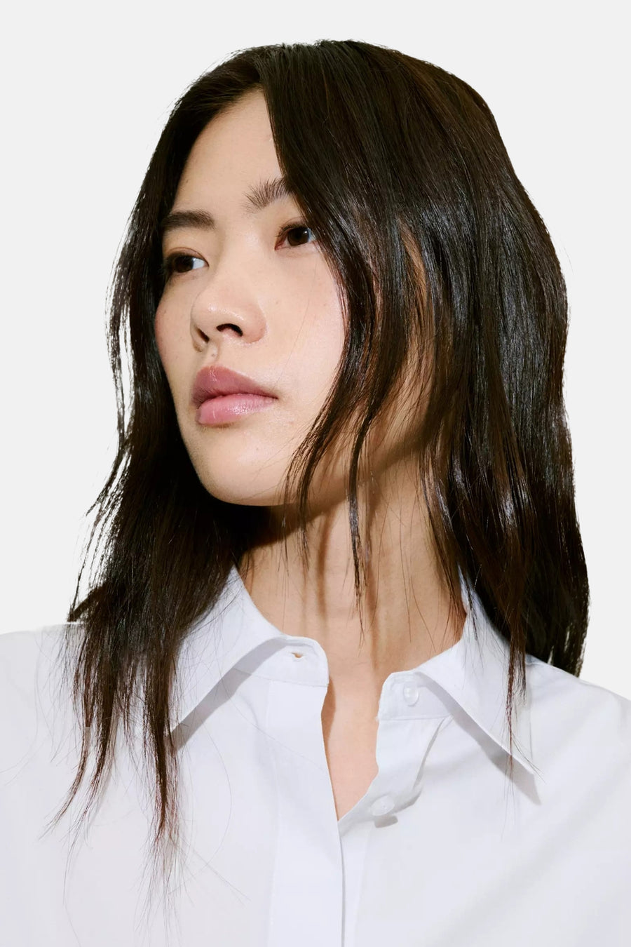 Chemise à manches courtes - blanc